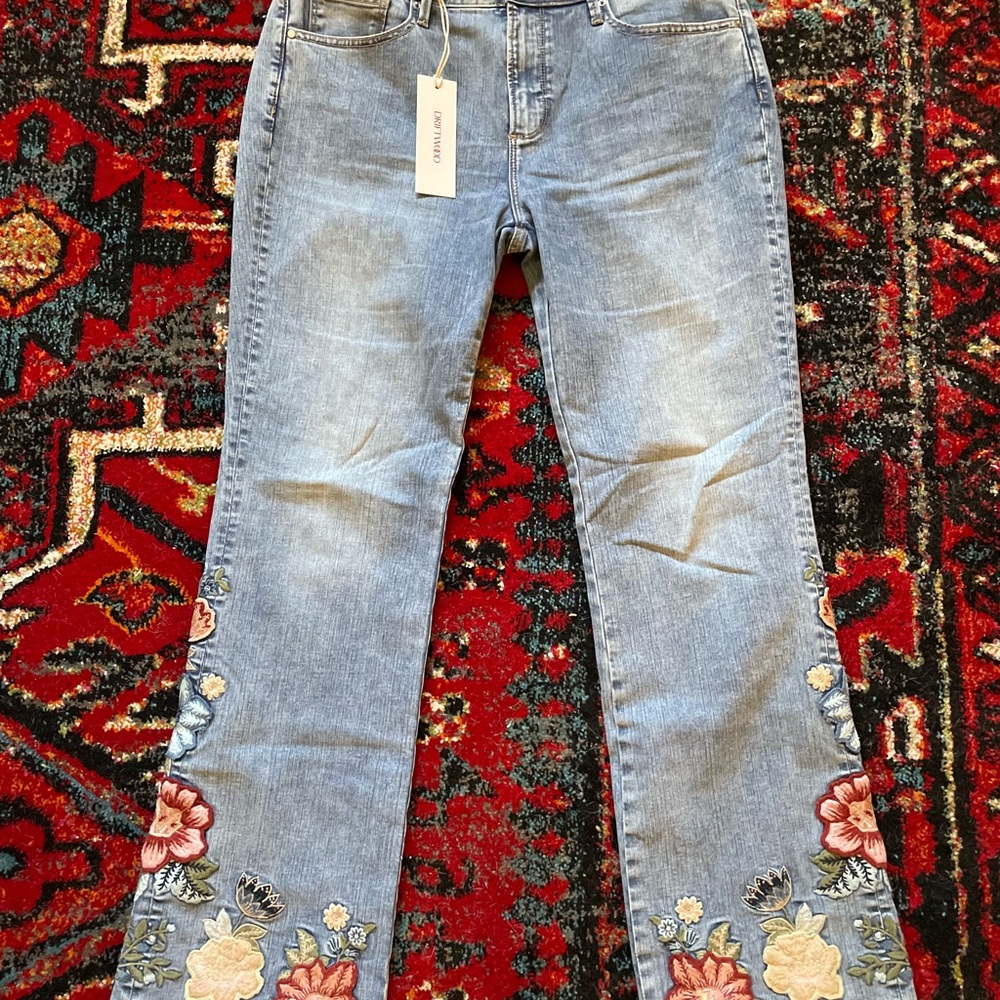 Driftwood Kelly Bootcut with Scalloped Hem - Picture 4 of 6